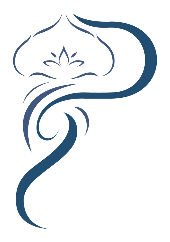 Logo mark ของ Pelagic Glow บนพื้นสว่าง