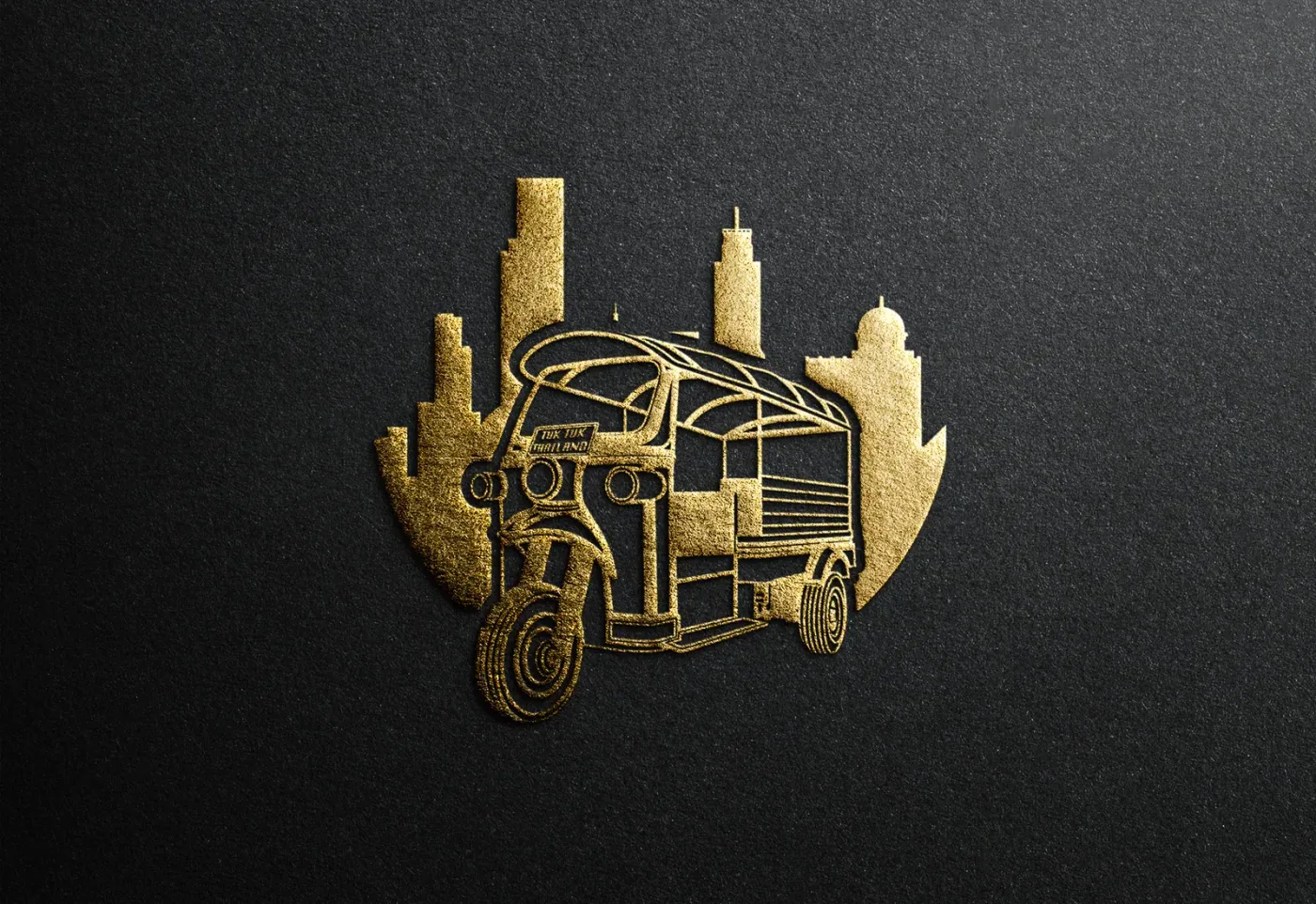 Application of the TukTuk Thailand brand identity