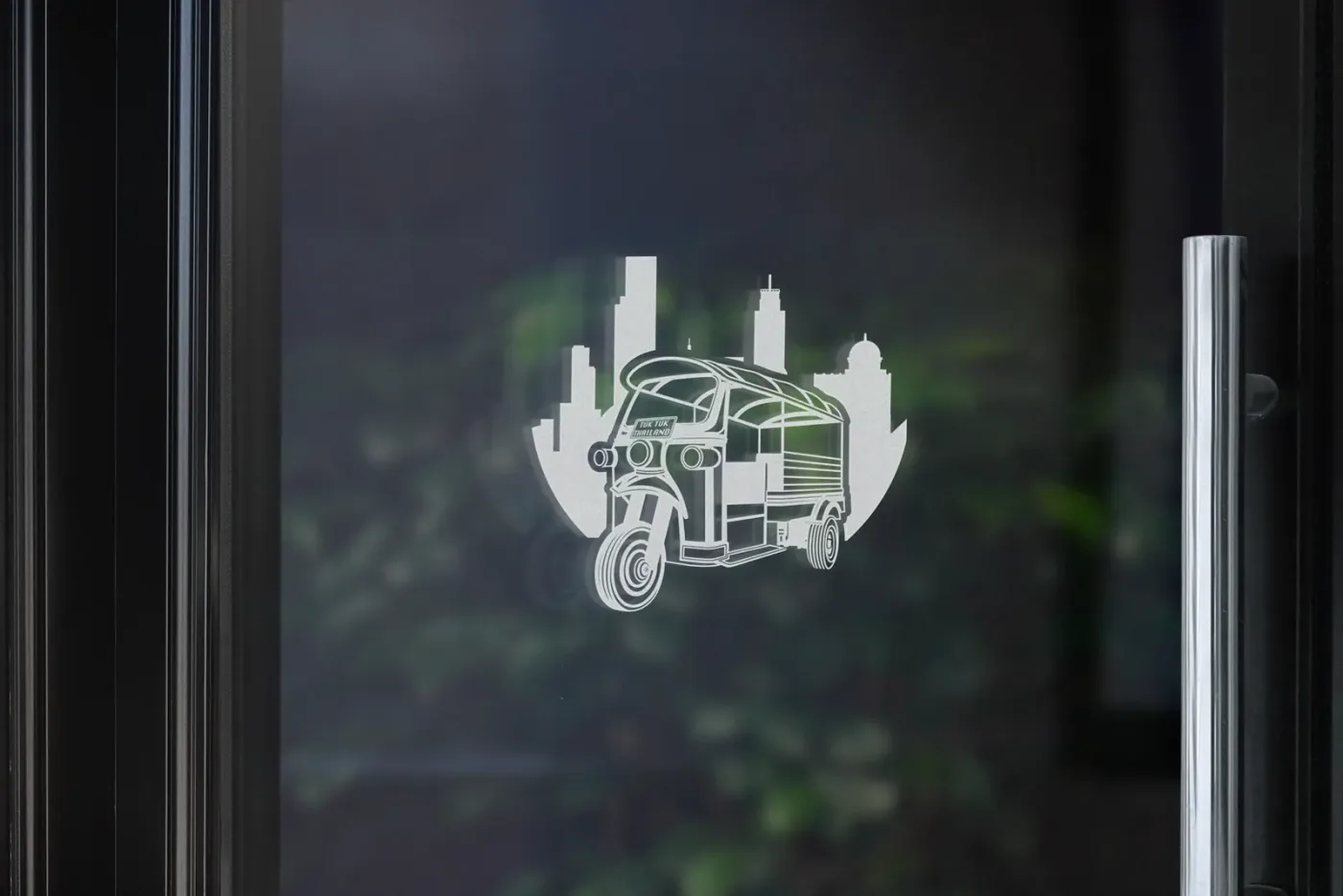 Application of the TukTuk Thailand brand identity