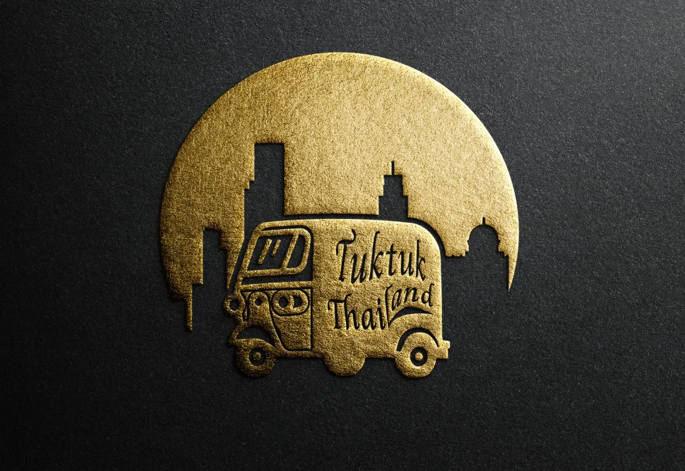 Application of the TukTuk Thailand brand identity