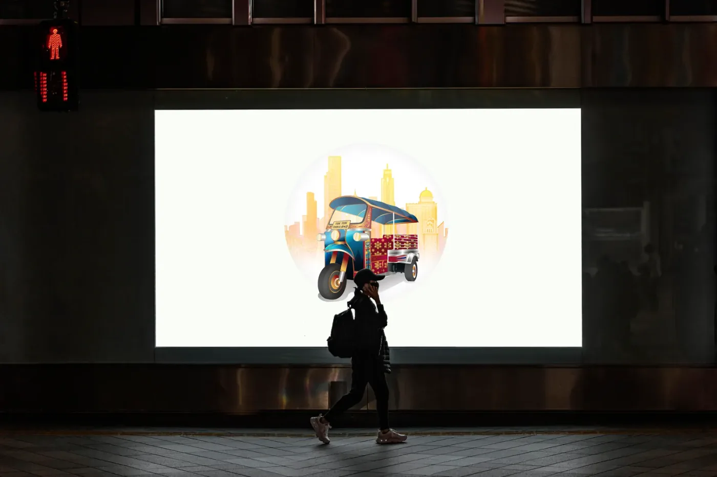 Application of the TukTuk Thailand brand identity
