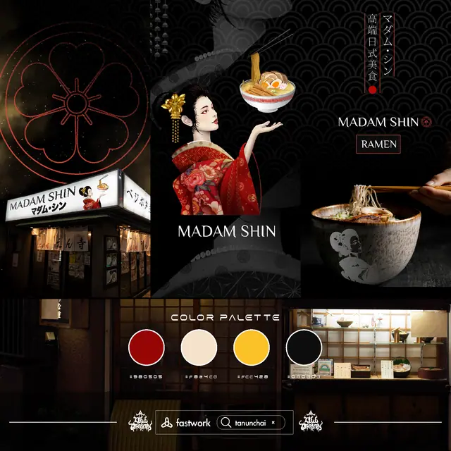 ภาพผลงานคัดสรร Madam Shin