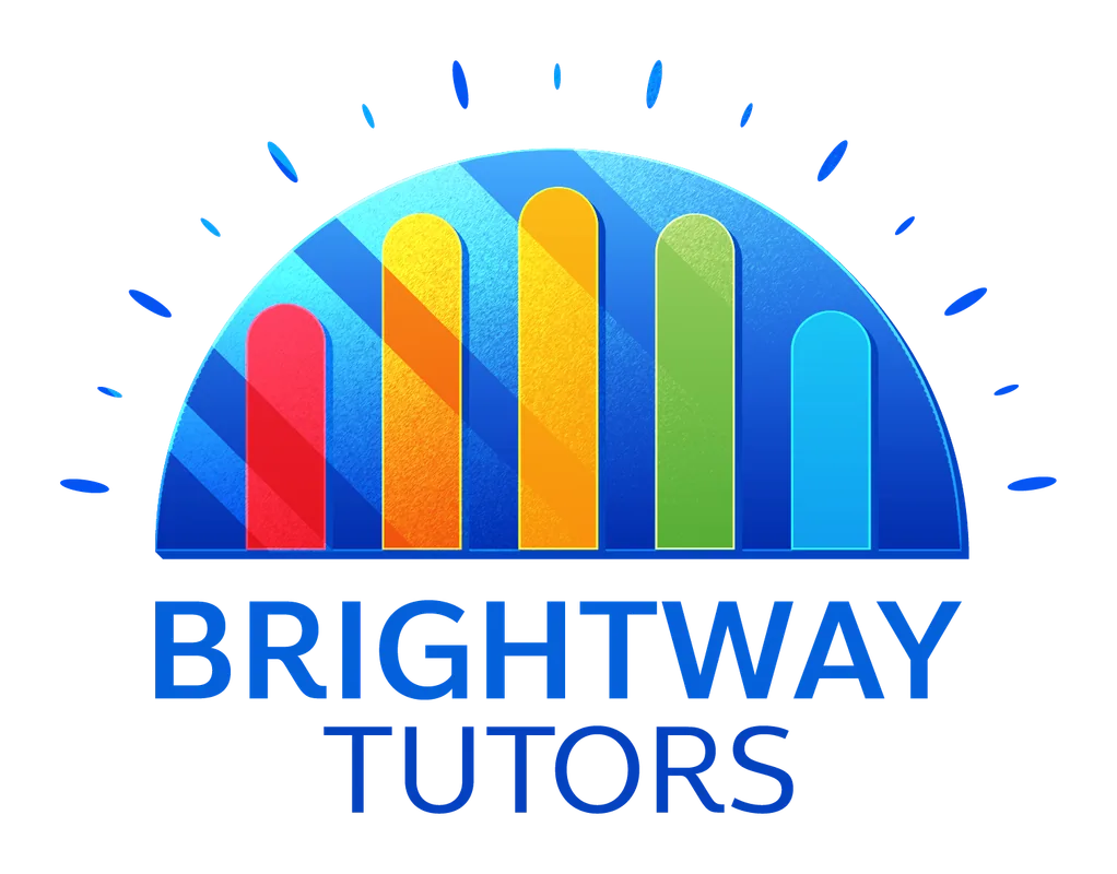 Logo mark ของ Brightway Tuturs บนพื้นสว่าง