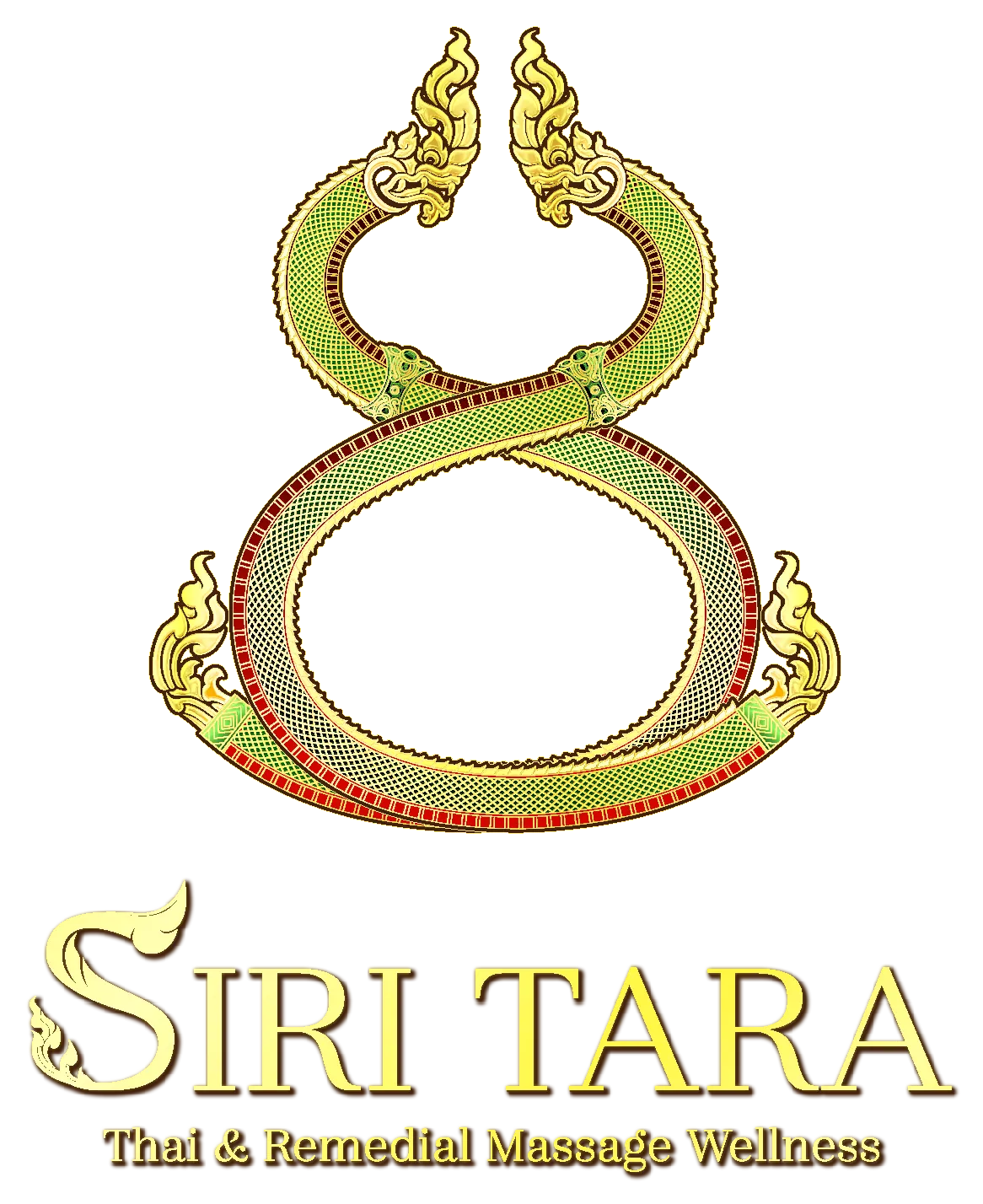 Application of the Siri Tara Wellness brand identity