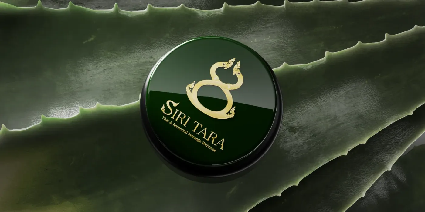 Application of the Siri Tara Wellness brand identity