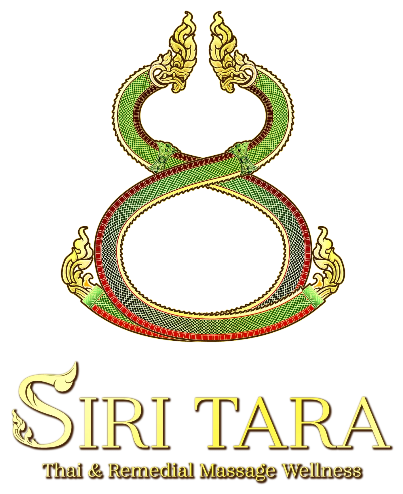 Application of the Siri Tara Wellness brand identity