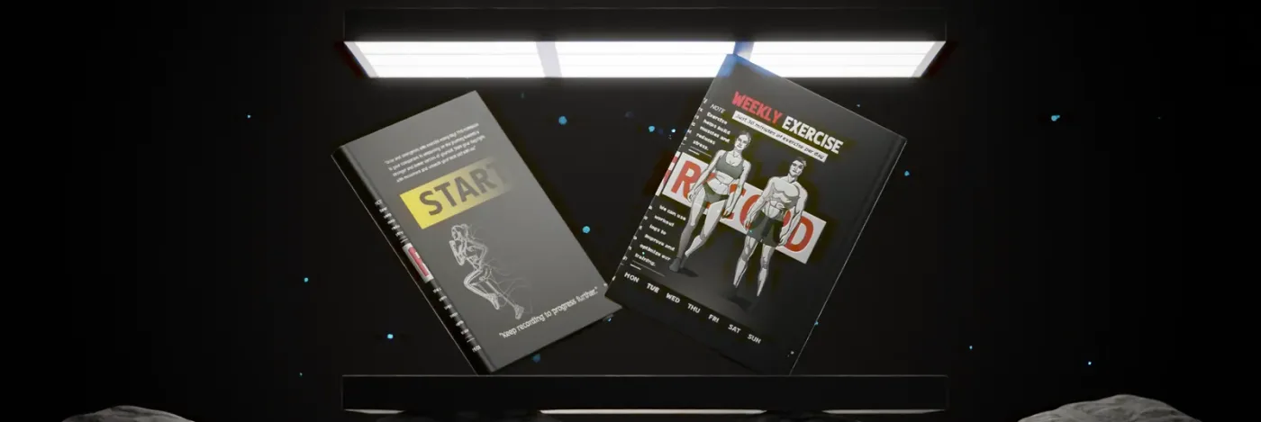 ตัวอย่างการใช้งาน Weekly exercise record