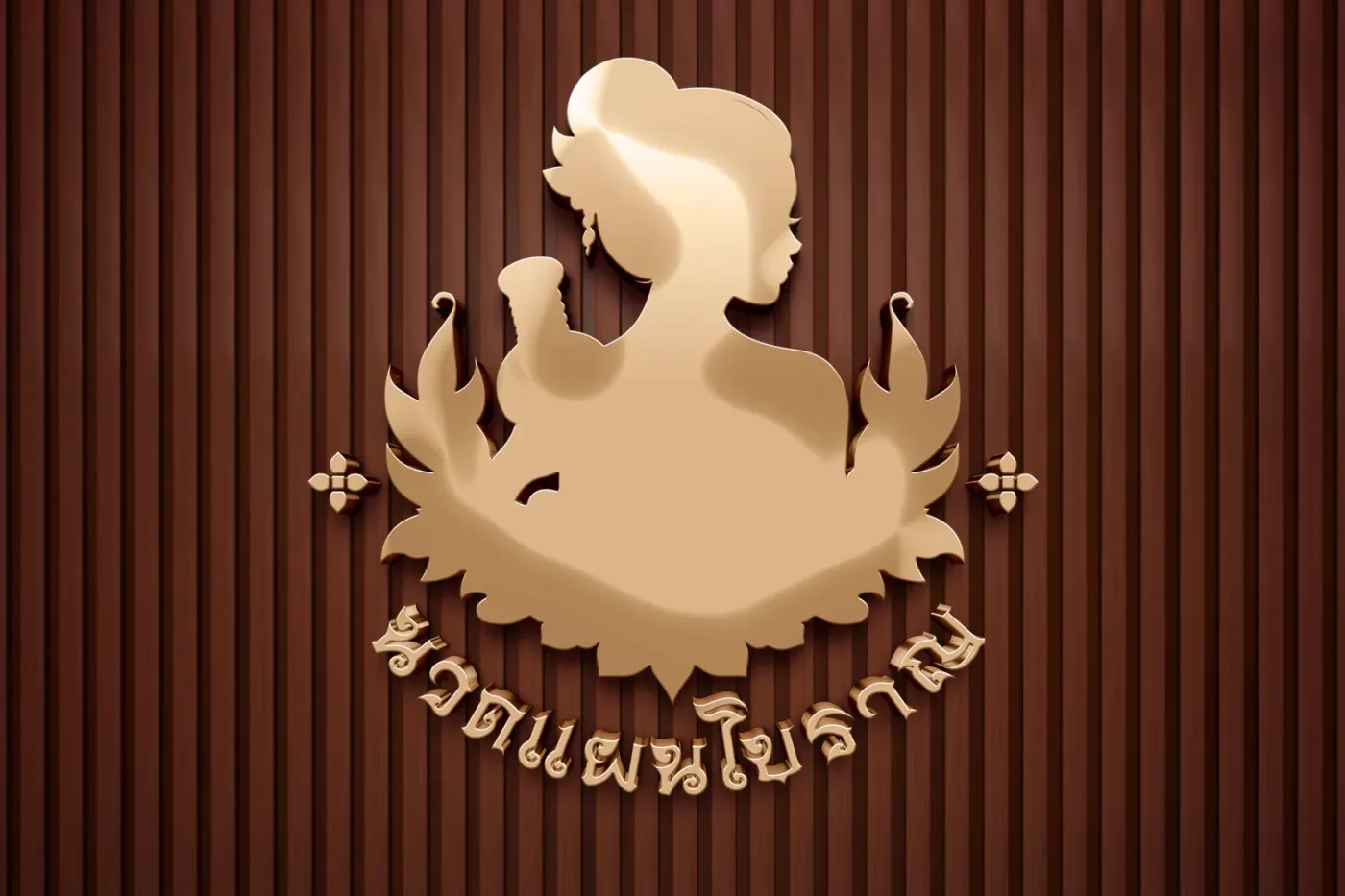 Application of the Traditional Thai Massage brand identity