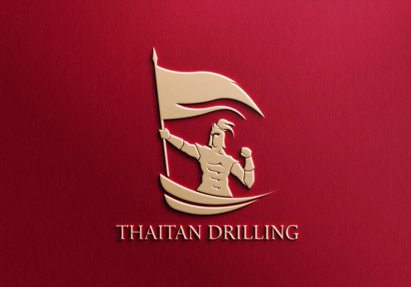 Application of the THAITAN Drilling brand identity