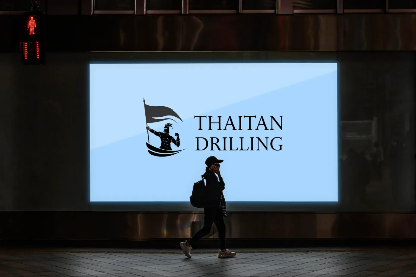 Application of the THAITAN Drilling brand identity