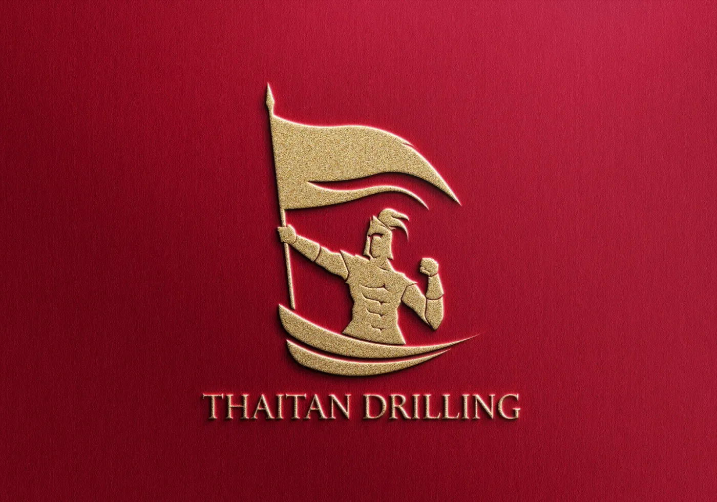 Application of the THAITAN Drilling brand identity