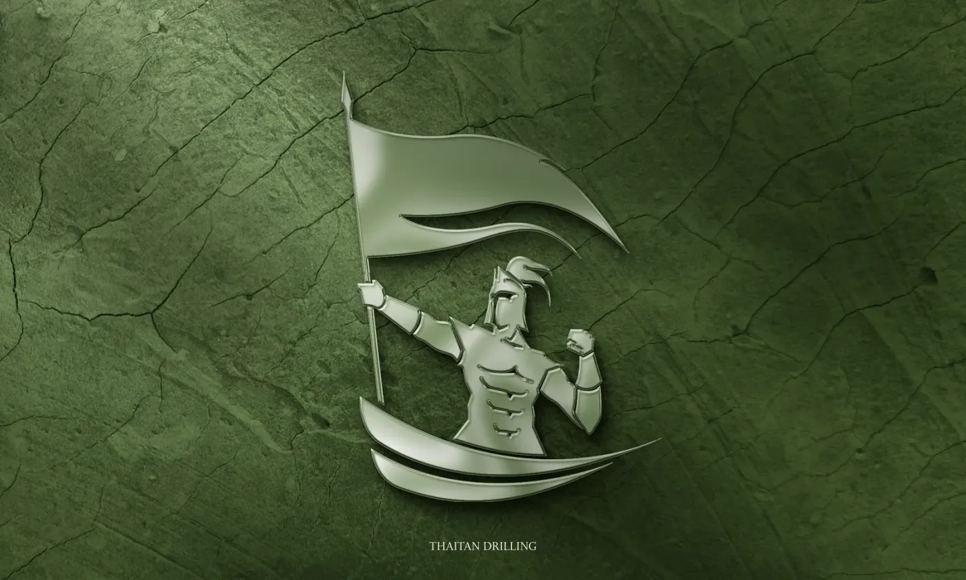 Application of the THAITAN Drilling brand identity