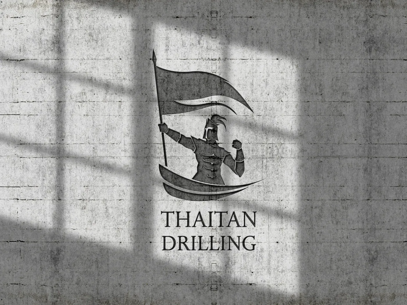 Application of the THAITAN Drilling brand identity