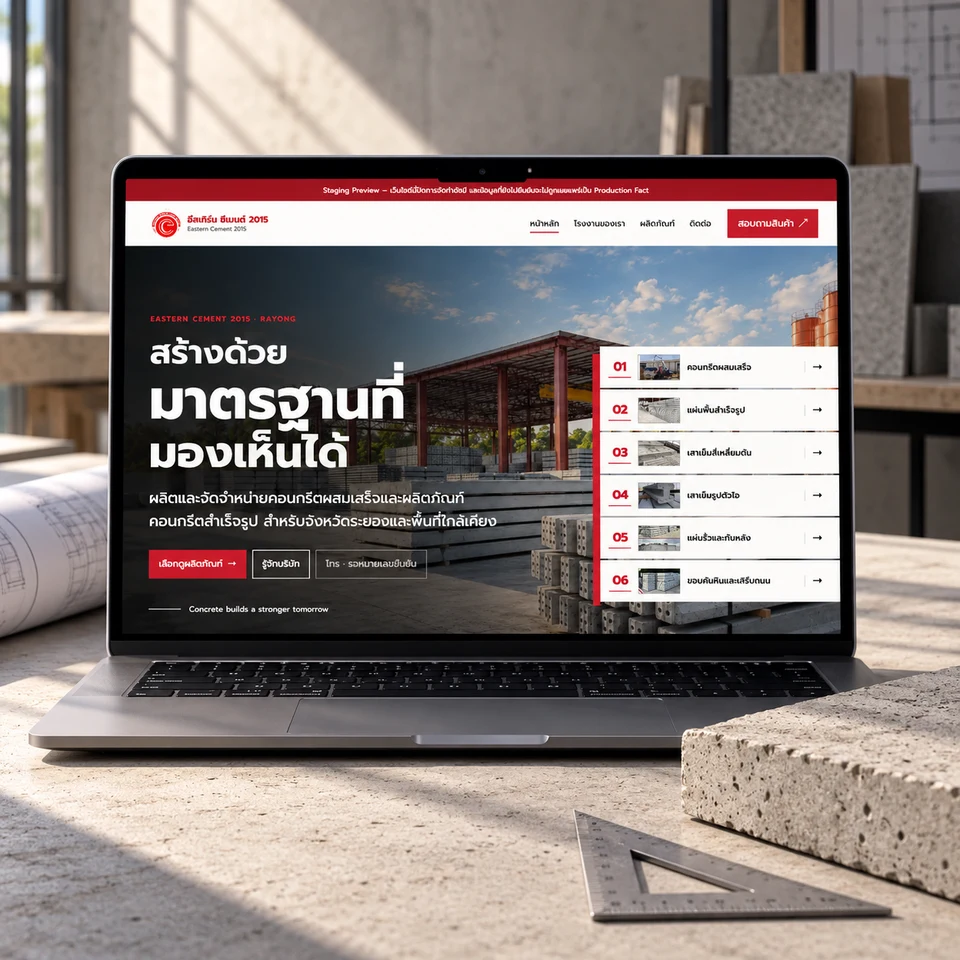 Mockup Eastern Cement 2015