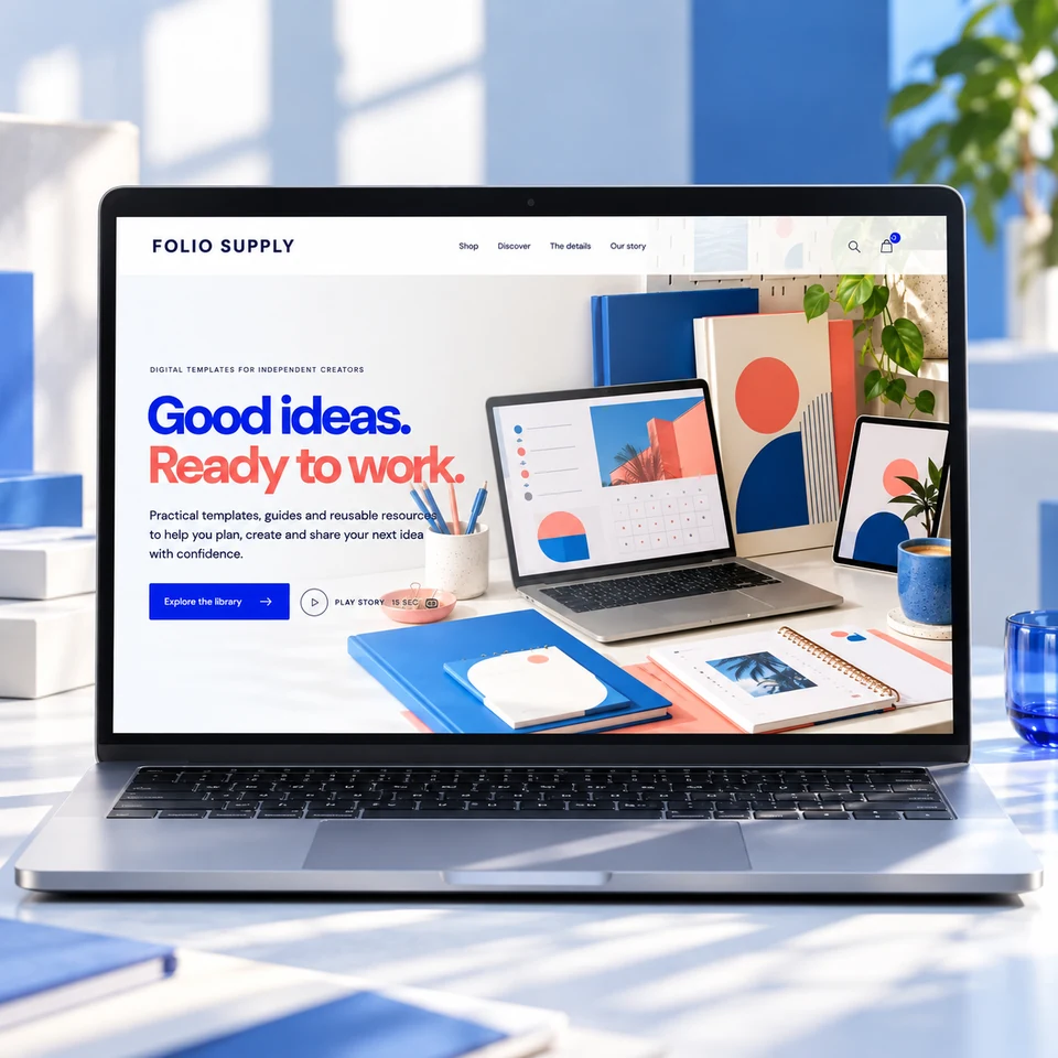 Mockup FOLIO SUPPLY