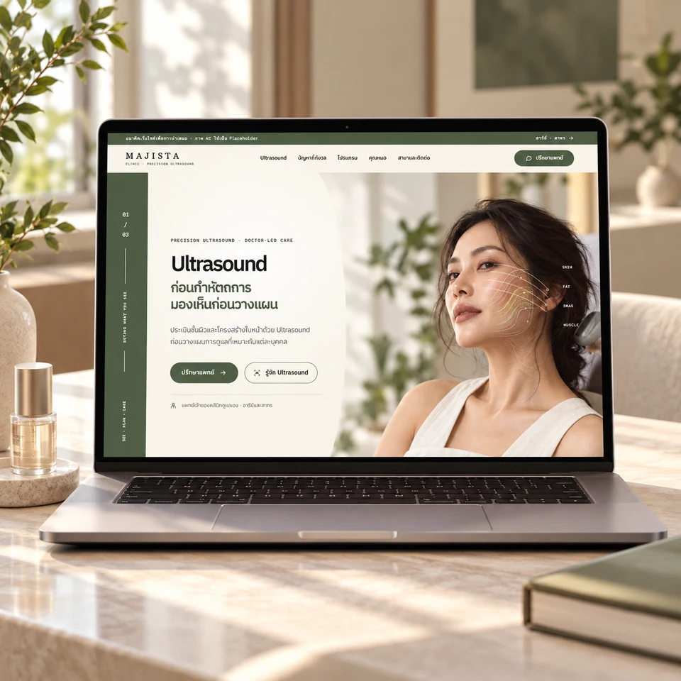 Mockup MAJISTA Clinic