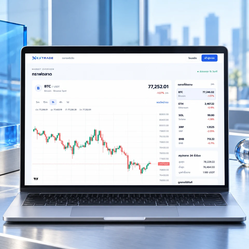 Mockup NEXTRADE