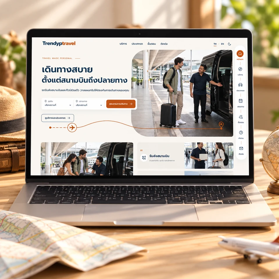 Mockup TrendyPtravel