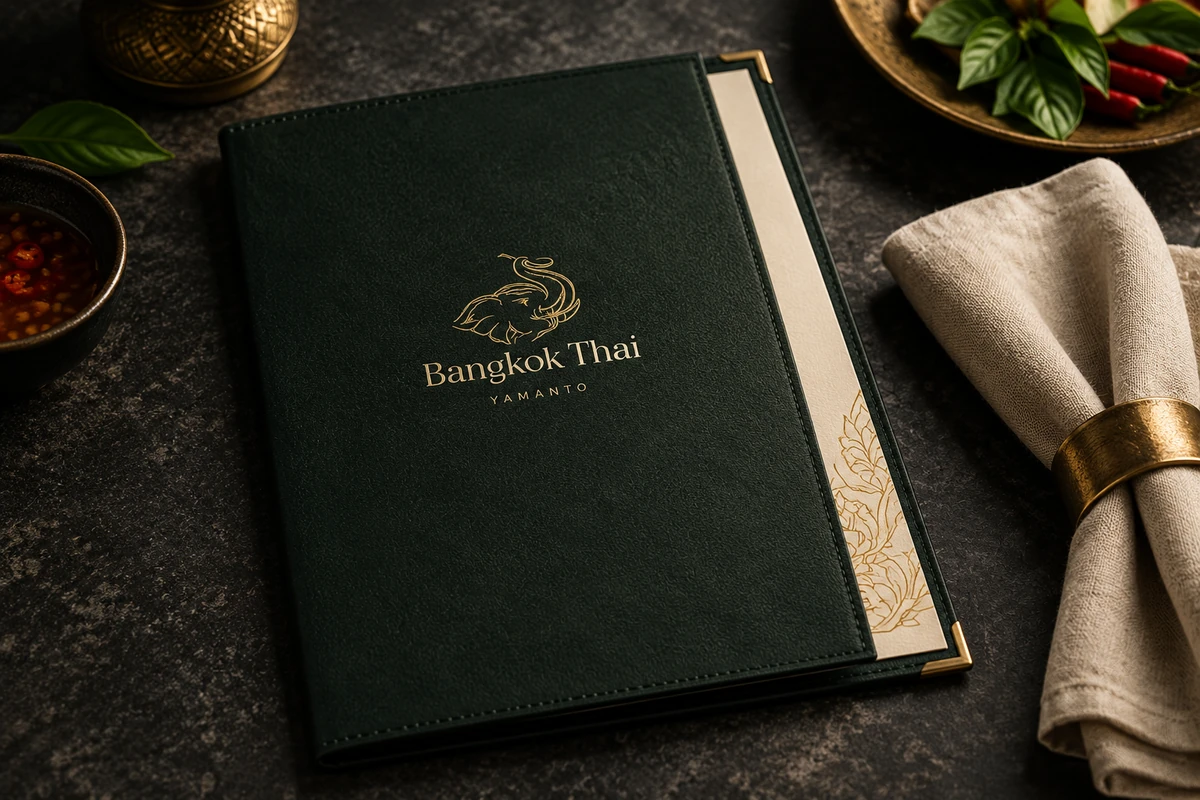 Bangkok Thai Food · ภาพแนวคิดการประยุกต์แบรนด์